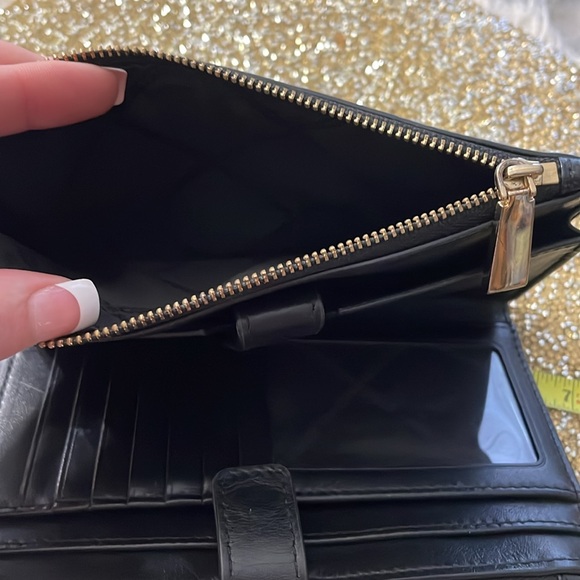 Michael Kors Butterfly Camo Leather Smartphone Wallet wristlet with studs - Picture 5 of 5